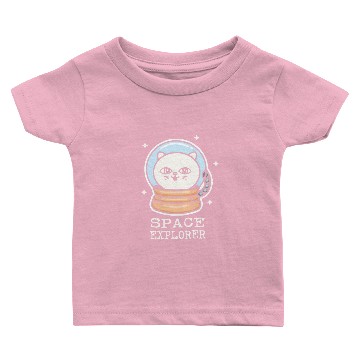 Discover space cat space explorer Baby T-shirts