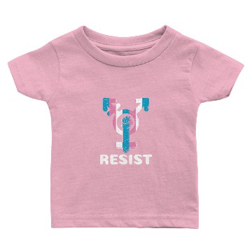 Discover Resist Trans Power Trans Advocate Gift Baby T-shirts