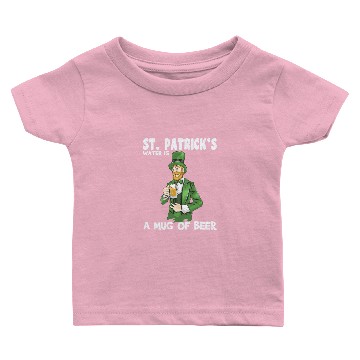 Discover St. Patrick love green beer Baby T-shirts