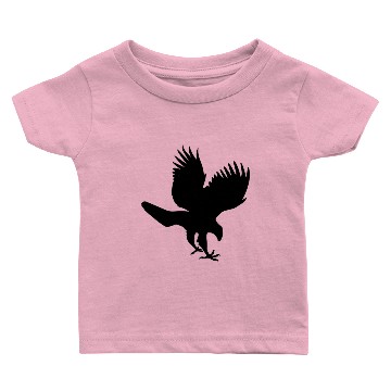 Discover hawk bird silhouette Baby T-shirts