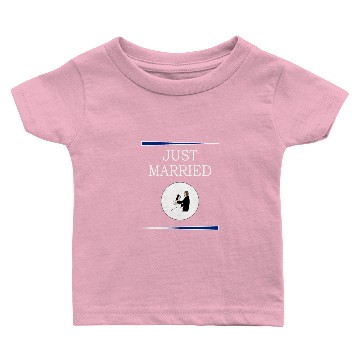 Discover JUST MARRIED Baby T-shirts