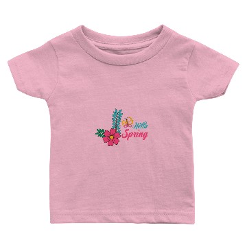 Discover Hello Spring Baby T-shirts