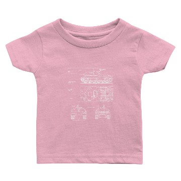 Discover Soviet Tank IS-3 Baby T-shirts