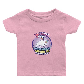 Discover Rain Rainbow Unicorn Baby T-shirts