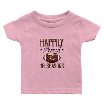 Discover Happily Married For 10 Seasons Baby T-shirts