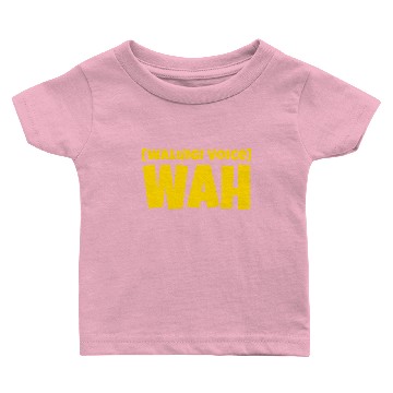 Discover Wah Waluigi Voice Baby T-shirts