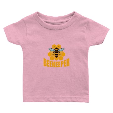 Discover Beekeeper Gift I Honeycomb Beekeeping Honey Bee Baby T-shirts