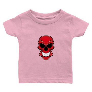 Discover Red Skull Baby T-shirts