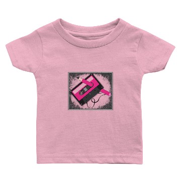 Discover Vintage Tech Cassette Tape Baby T-shirts