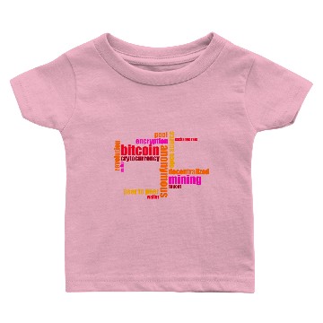 Discover Bitcoin technology - Baby T-shirts idea gift.