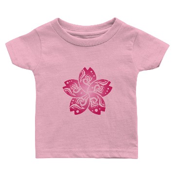 Discover Symbol Cherry Blossom Sakura Gift Idea Baby T-shirts