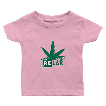 Discover RELAX HEMP LEAF Baby T-shirts