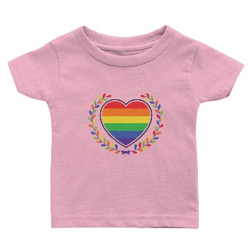 Discover rainbow heart Baby T-shirts