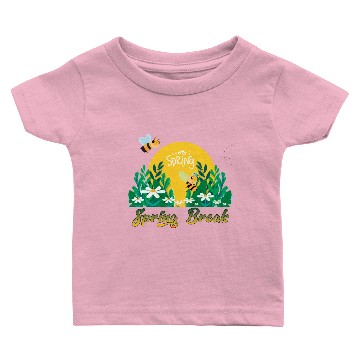 Discover Hello Spring, Spring Break Baby T-shirts