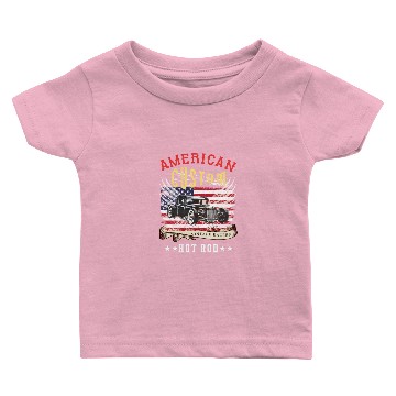 Discover vintega hot rod t shitr design Baby T-shirts