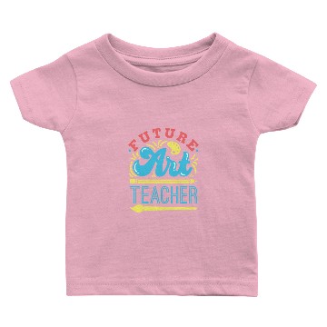 Discover Future Art Teacher Baby T-shirts