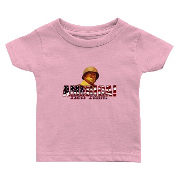 Discover America! Hell Yeah! With Patton Baby T-shirts