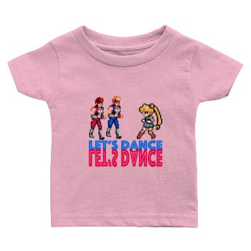Discover Sailor Moon versus double dragon on the dancefloor Baby T-shirts