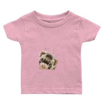 Discover Curious Ferret Baby T-shirts