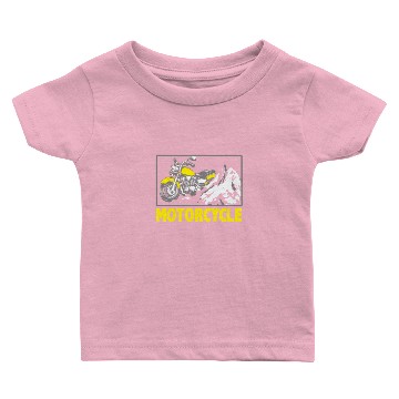 Discover MOTORCYCLE Mountain Baby T-shirts