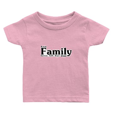 Discover love family 8 Baby T-shirts