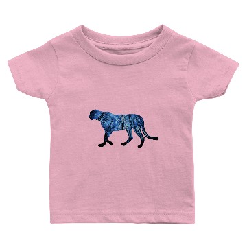 Discover Double-Exposure Animals Jaguar Gift Idea Baby T-shirts