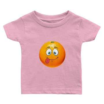 Discover Yummy Orange Fruit Baby T-shirts
