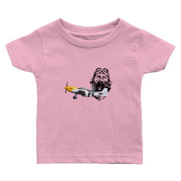 Discover Pilot P-51 Baby T-shirts