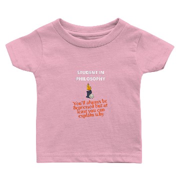Discover Student in philosophy Baby T-shirts