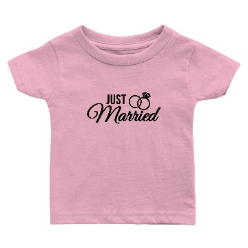 Discover JUST MARRIED Baby T-shirts