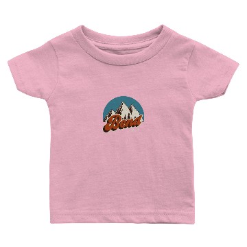 Discover Vintage Bend Oregon Hiking Baby T-shirts