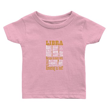 Discover Great Libra Baby T-shirts