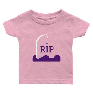 Discover Halloween Grave Graveyard Baby T-shirts