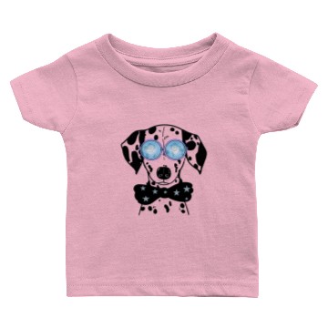Discover Dalmatian dog with sunglasses cute animals Baby T-shirts