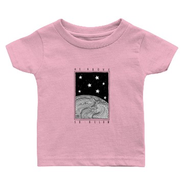 Discover as above so below Baby T-shirts