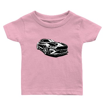 Discover Modern Muscle Car Vector Baby T-shirts