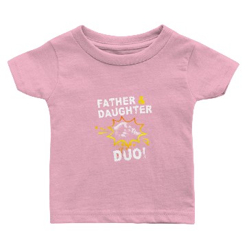 Discover Father And Daughter Duo ! Baby T-shirts- Funny Father's Day