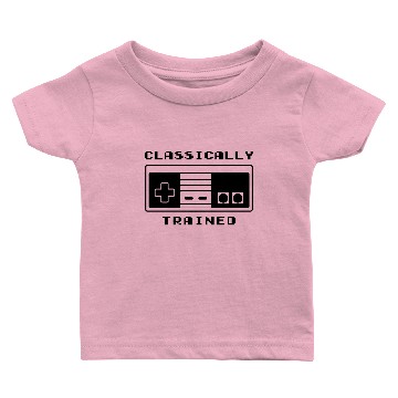 Discover Classically Trained 80s Video Games Baby T-shirts