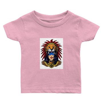 Discover Aztec Jaguar Princess Baby T-shirts