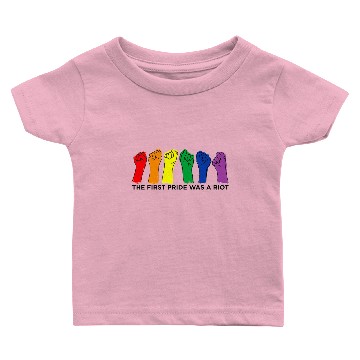 Discover The First Pride Was a Riot Baby T-shirts