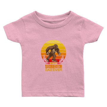 Discover Sasquatch Dad Ever Baby T-shirts