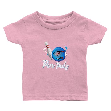 Discover Bowling - Pin Pals Baseball Jerseys Baby T-shirts