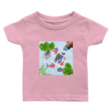 Discover Fish Pond Baby T-shirts