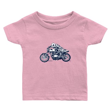 Discover Motorcycle Motorcyclist Baby T-shirts
