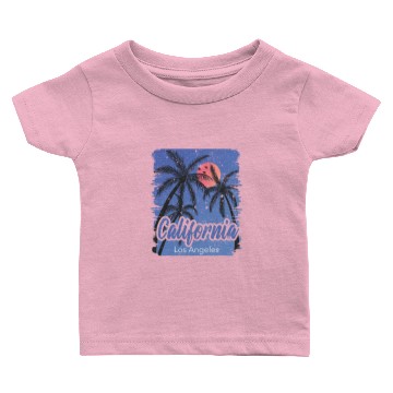 Discover California Los Angeles Vintage Baby T-shirts