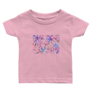Discover Brain cell anatomy, Baby T-shirts