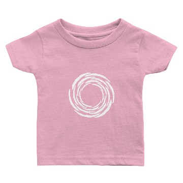 Discover Circle swirl round pattern symbol Baby T-shirts