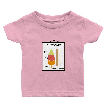 Discover popsicle anatomy Baby T-shirts