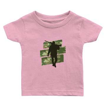 Discover Hunter Camouflage Baby T-shirts