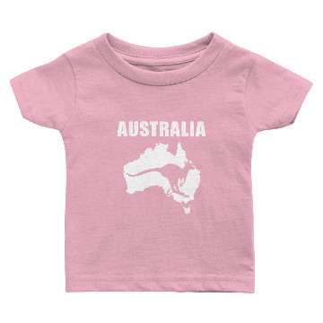 Discover Australian Kangaroo Baby T-shirts